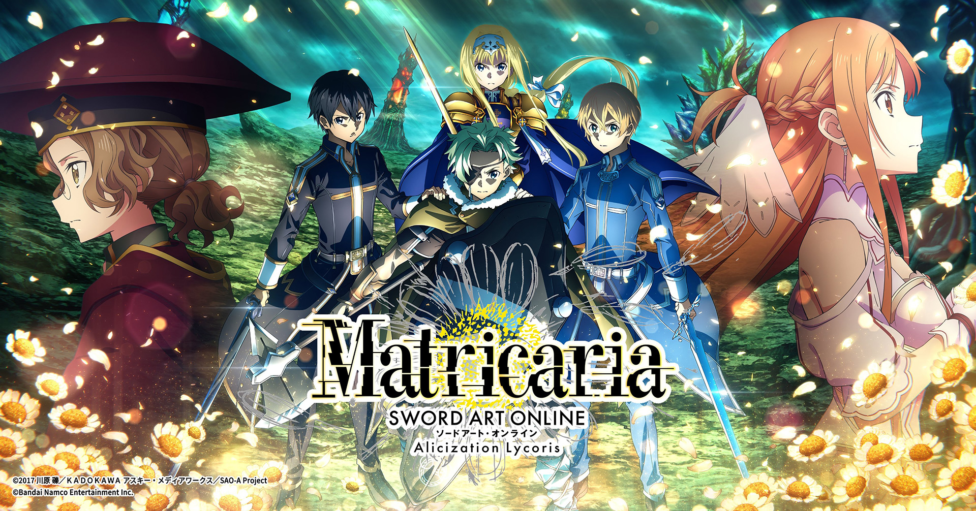 Sword Art Online Alicization Lycoris, Matricaria DLC annoncé