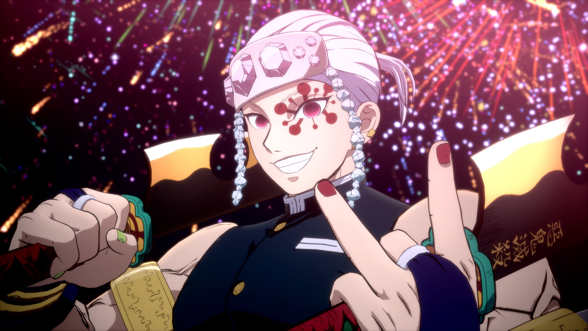 Demon Slayer Kimetsu no Yaiba – The Hinokami Chronicles, bande-annonce et images pour le personnage DLC Tengen Uzui