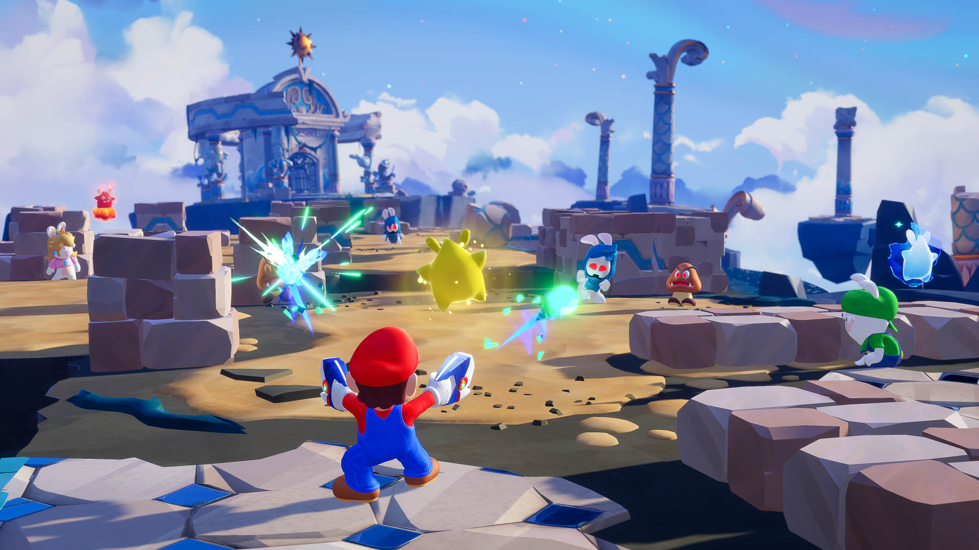 Mario + Lapins Crétins : les étincelles de l’espoir, de nouvelles bandes-annonces de personnages et d’univers de jeu
