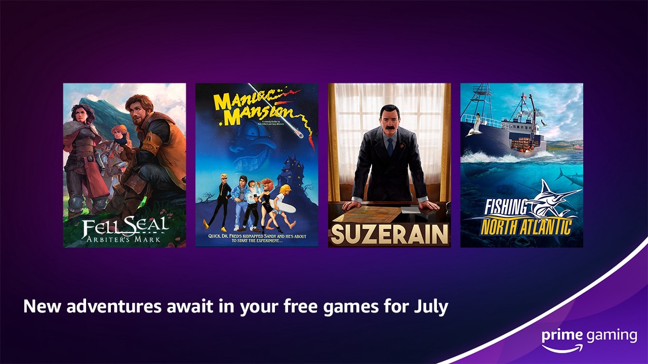 Amazon Prime Gaming, jeux PC gratuits annoncés pour juillet 2022