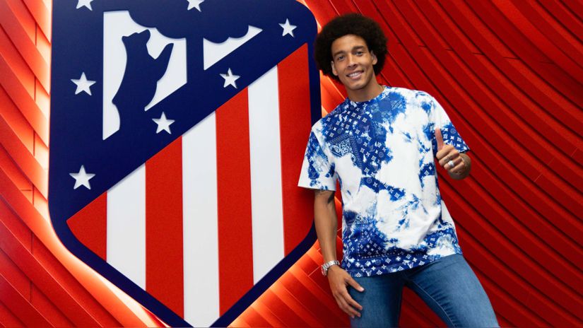 Axel Witsel, le milieu de terrain de l’Atletico Madrid, est la nouvelle recrue du « Colchonero ».