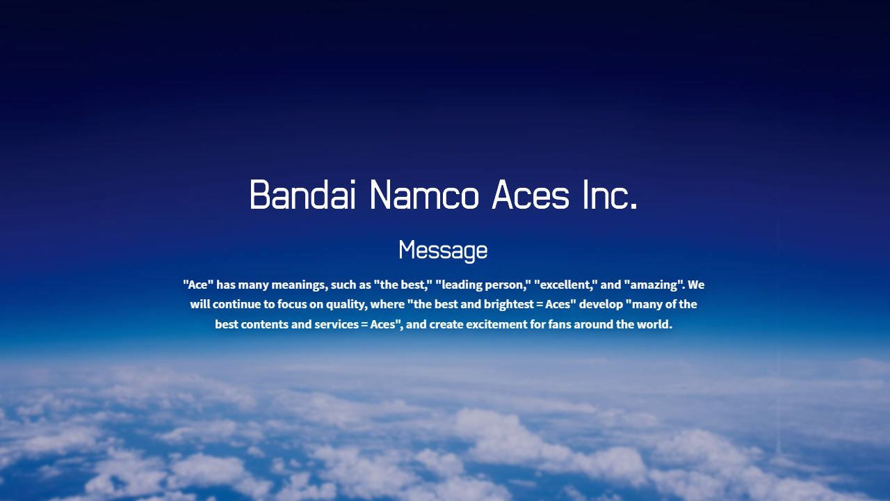 Bandai Namco et ILCA ont créé Bandai Namco Aces.