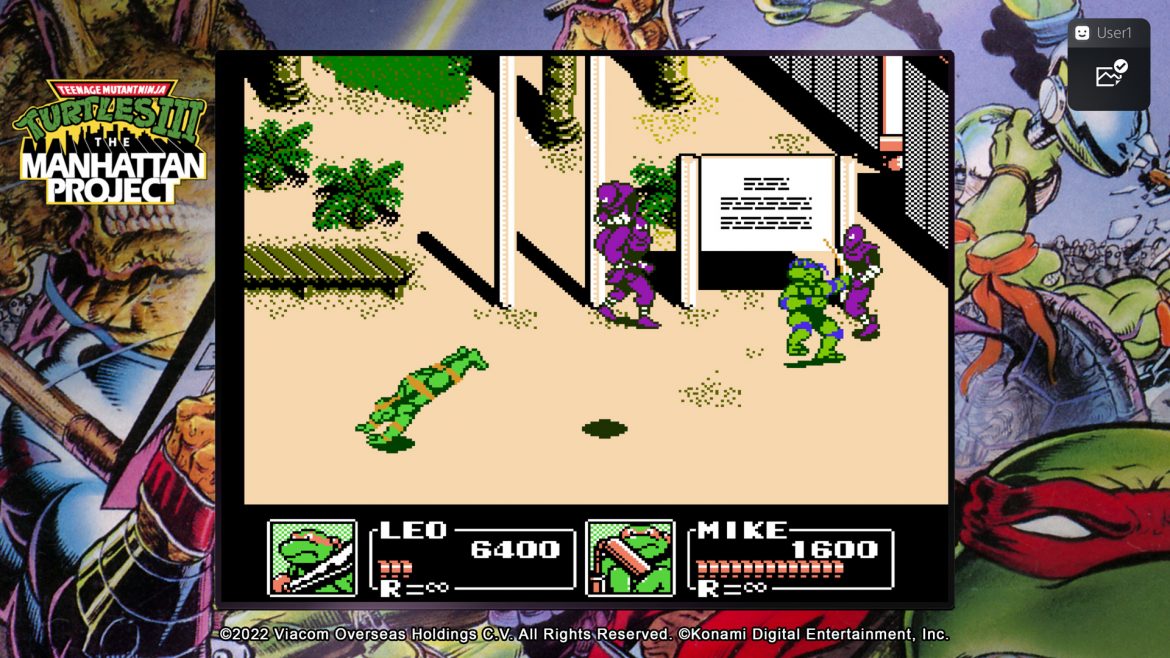 Teenage Mutant Ninja Turtles The Cowabunga Collection, nouveau gameplay sur le PlayStation Blog
