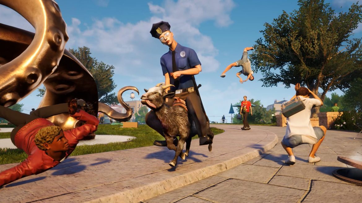 Bande-annonce de gameplay de Goat Simulator 3 à la Gamescom 2022