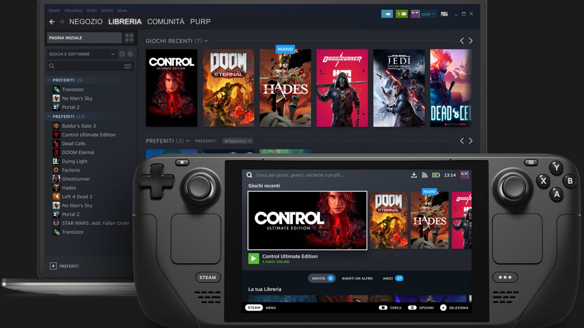 Steam Deck, d’autres versions du PC portable de Valve à venir