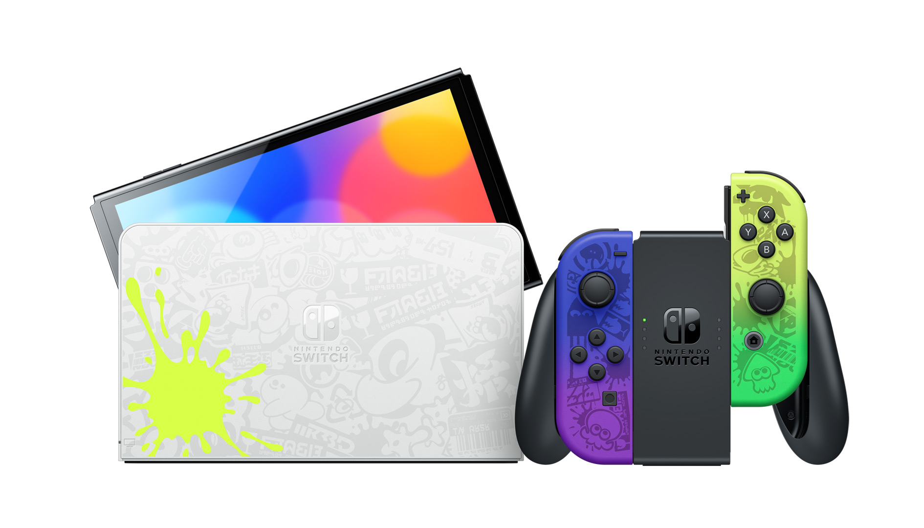 Annonce de l’édition spéciale OLED de la Nintendo Switch et de Splatoon 3