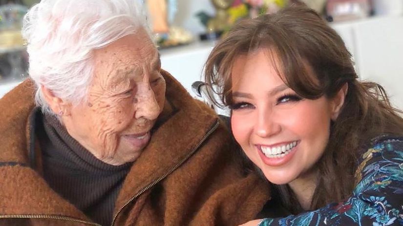 Eva Mange, grand-mère de Thalia et Laura Zapata, est décédée à l’âge de 104 ans.