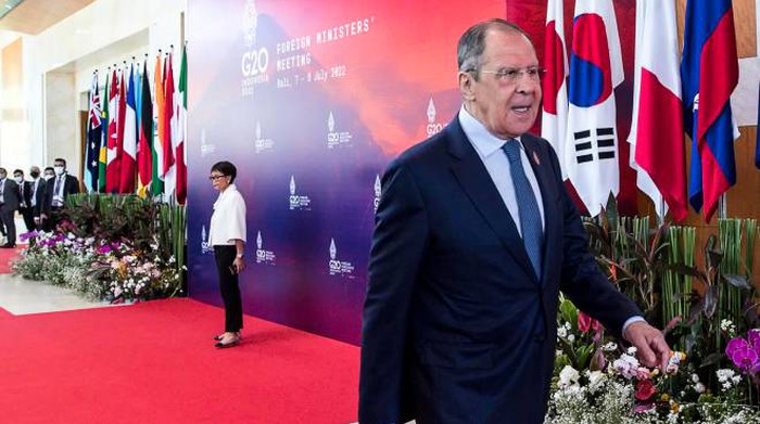 Guerre en Ukraine, au G20 de Bali, Lavrov part lorsque les ministres occidentaux prennent la parole.