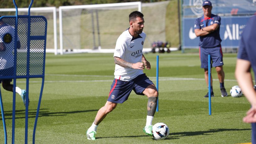 Lionel Messi est déjà à Paris : « Leo » est rentré de vacances et a rejoint l’entraînement de pré-saison du PSG.