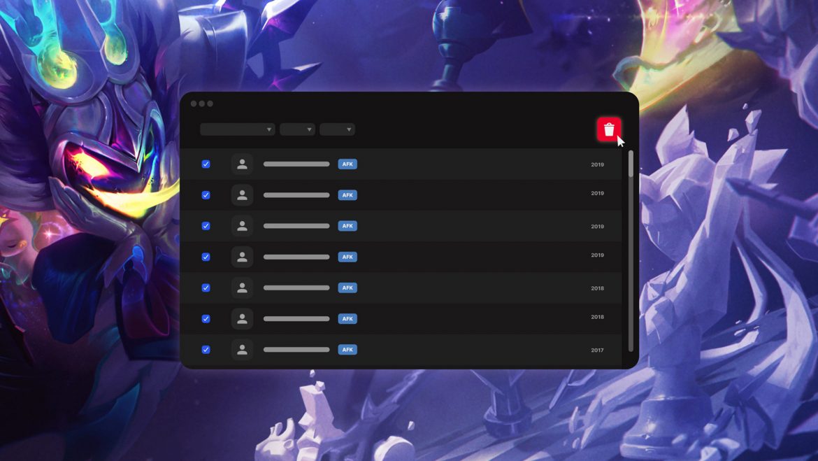 Riot Games va commencer à supprimer les comptes très inactifs