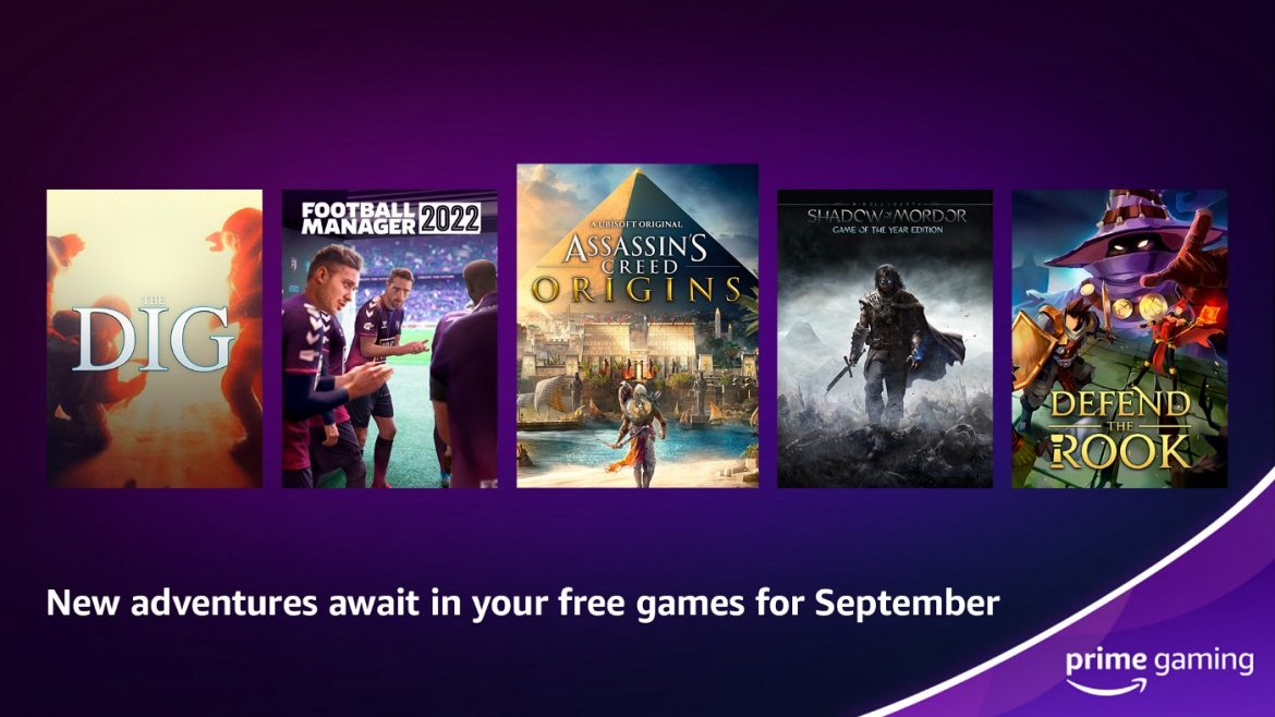 Amazon Prime Gaming, jeux PC gratuits pour septembre 2022 dévoilés