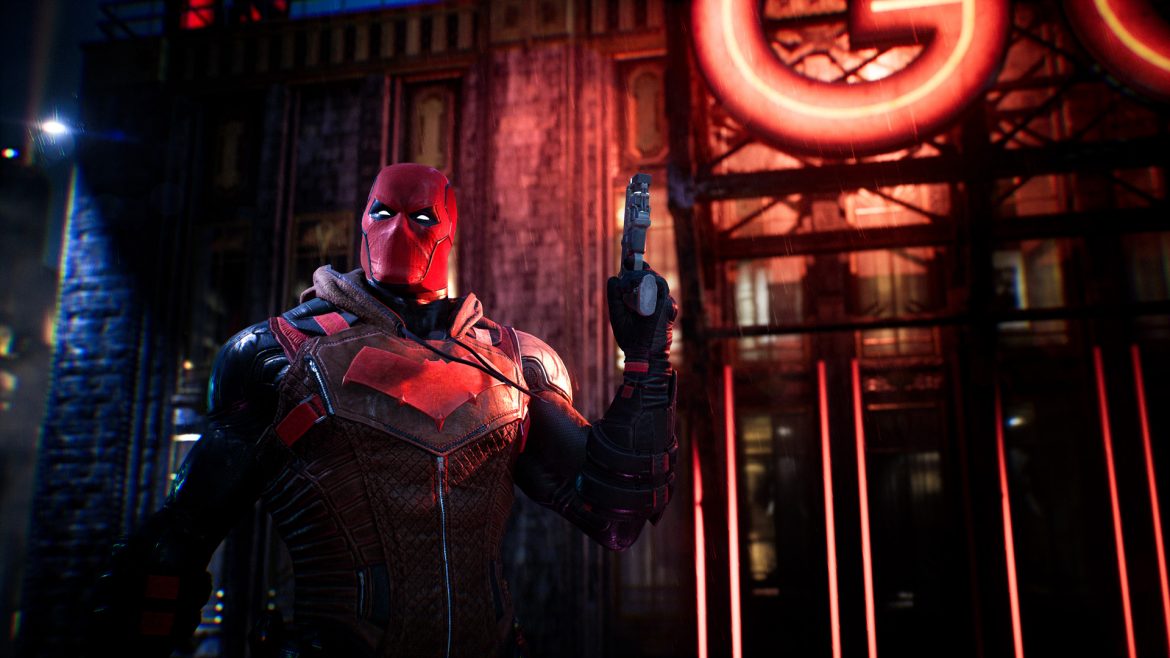 Gotham Knights, une vidéo de gameplay montre deux constructions de Red Hood.